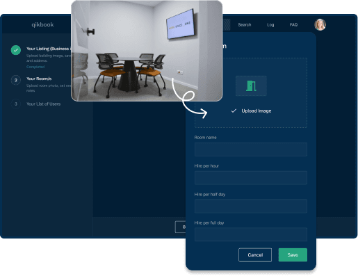 Fill out a Room Form for each room